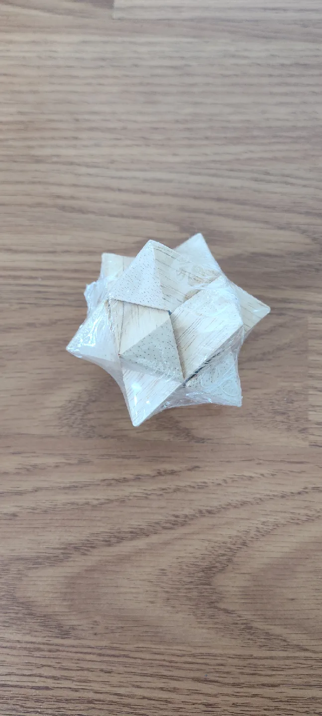 Wooden Burr Puzzle - New in Wrap thumbnail