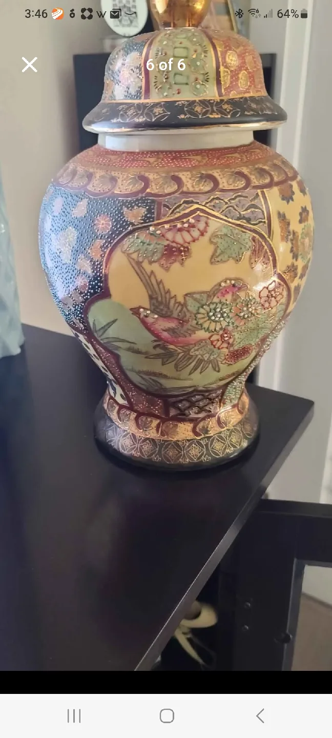 Decorative Lidded Jar - Made in China image indicator(6)