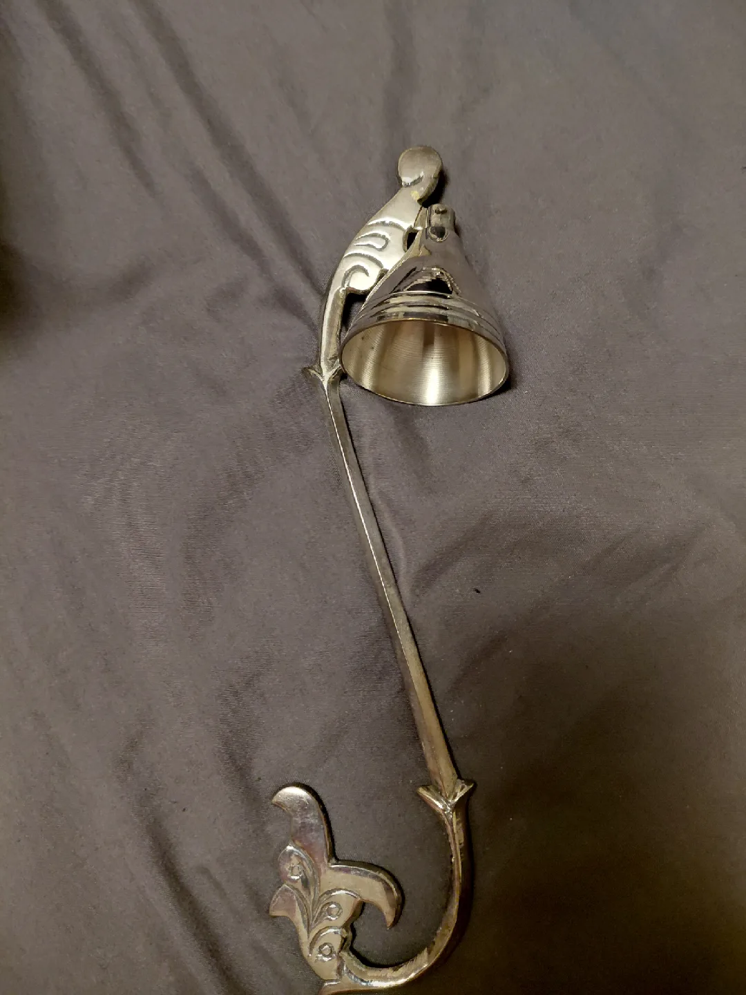 Vintage Silver Plated Hand Bell thumbnail