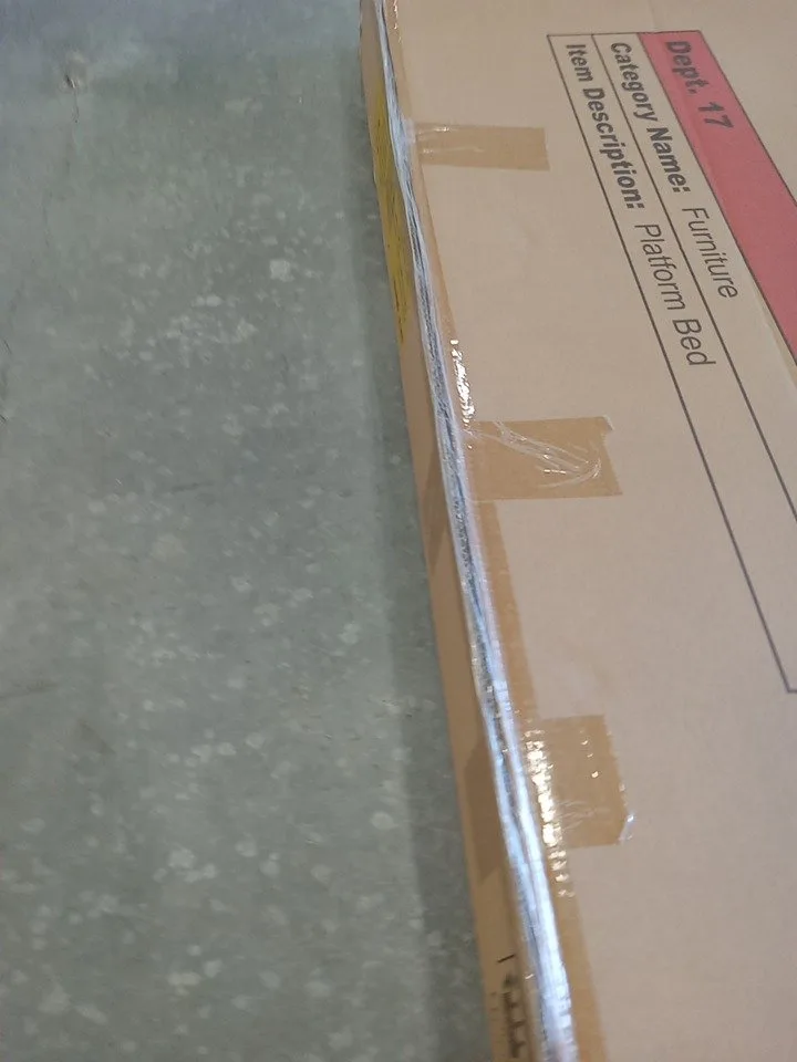 Zinus Suzanne King 14" Metal and Wood Platform Bed Frame BNIB image indicator(4)