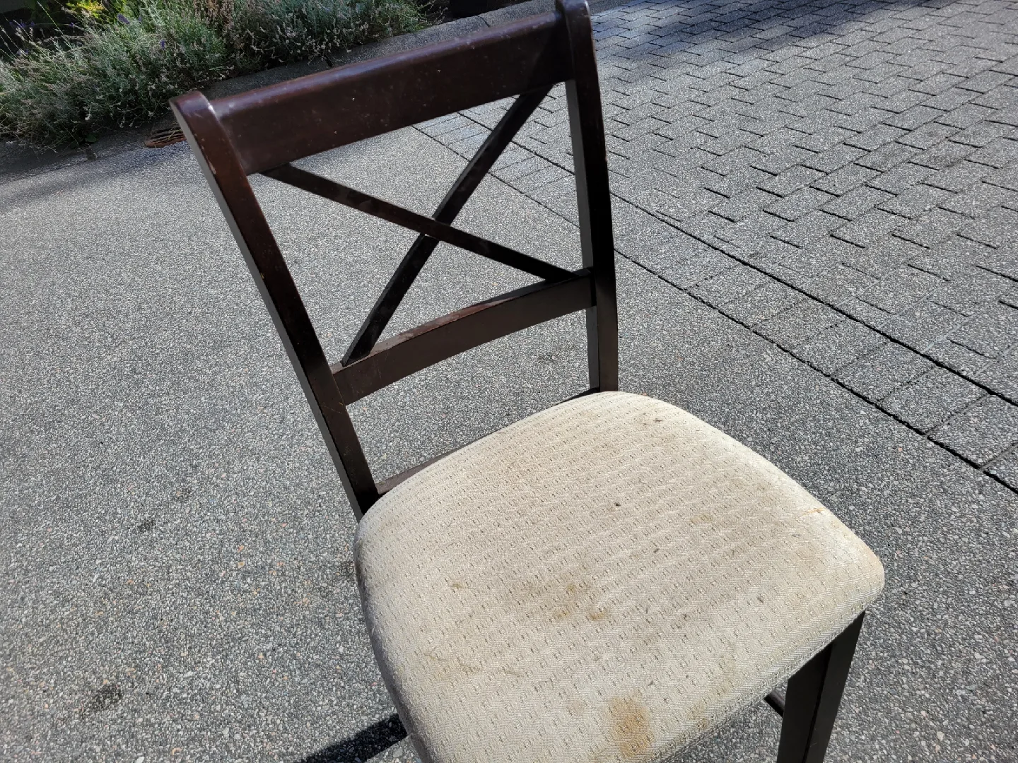 Dark Brown Counter Height Stool / Chair. image indicator(2)