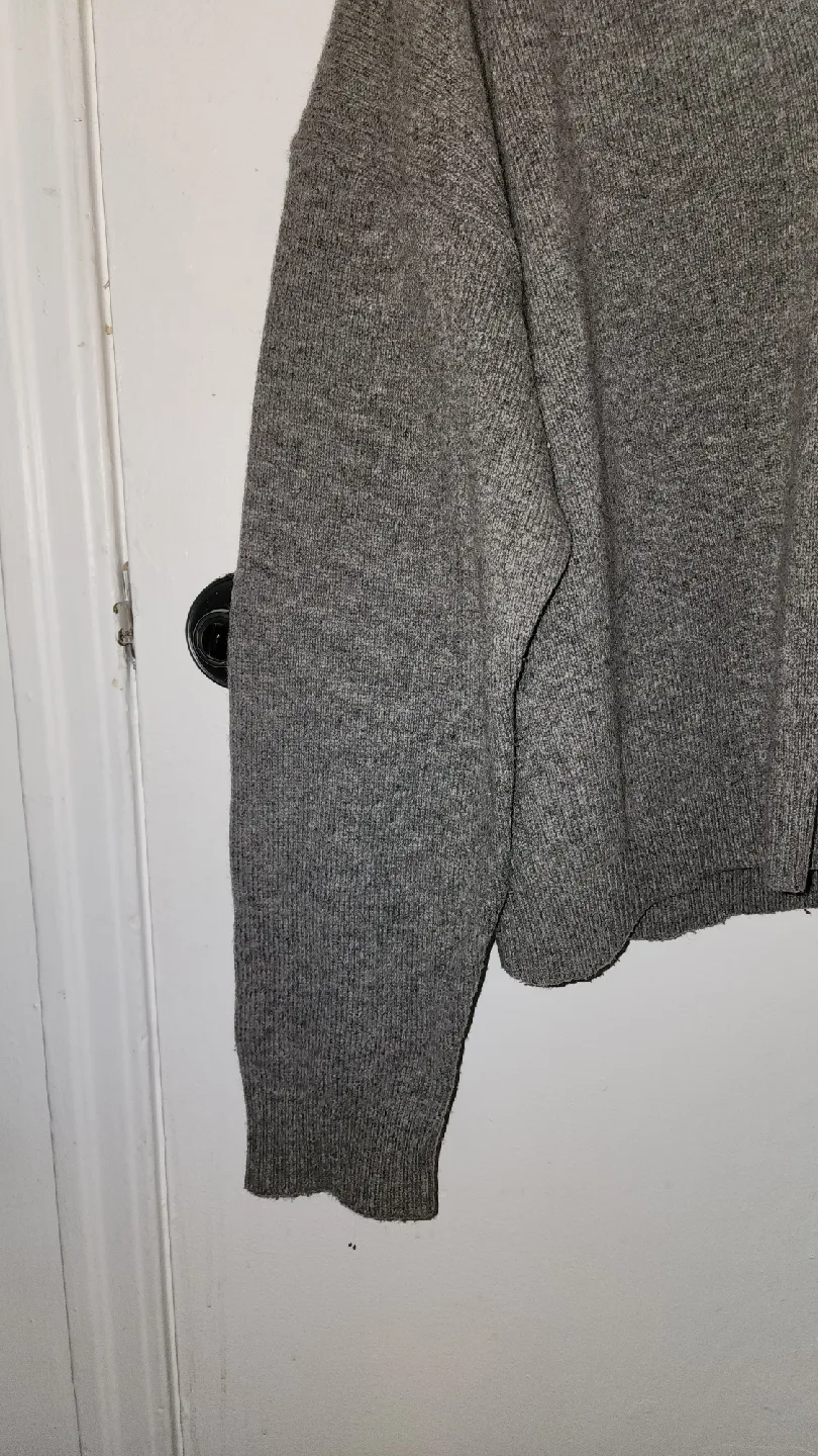 Frank And Oak Grey Knit Cardigan - Size L/G image indicator(4)