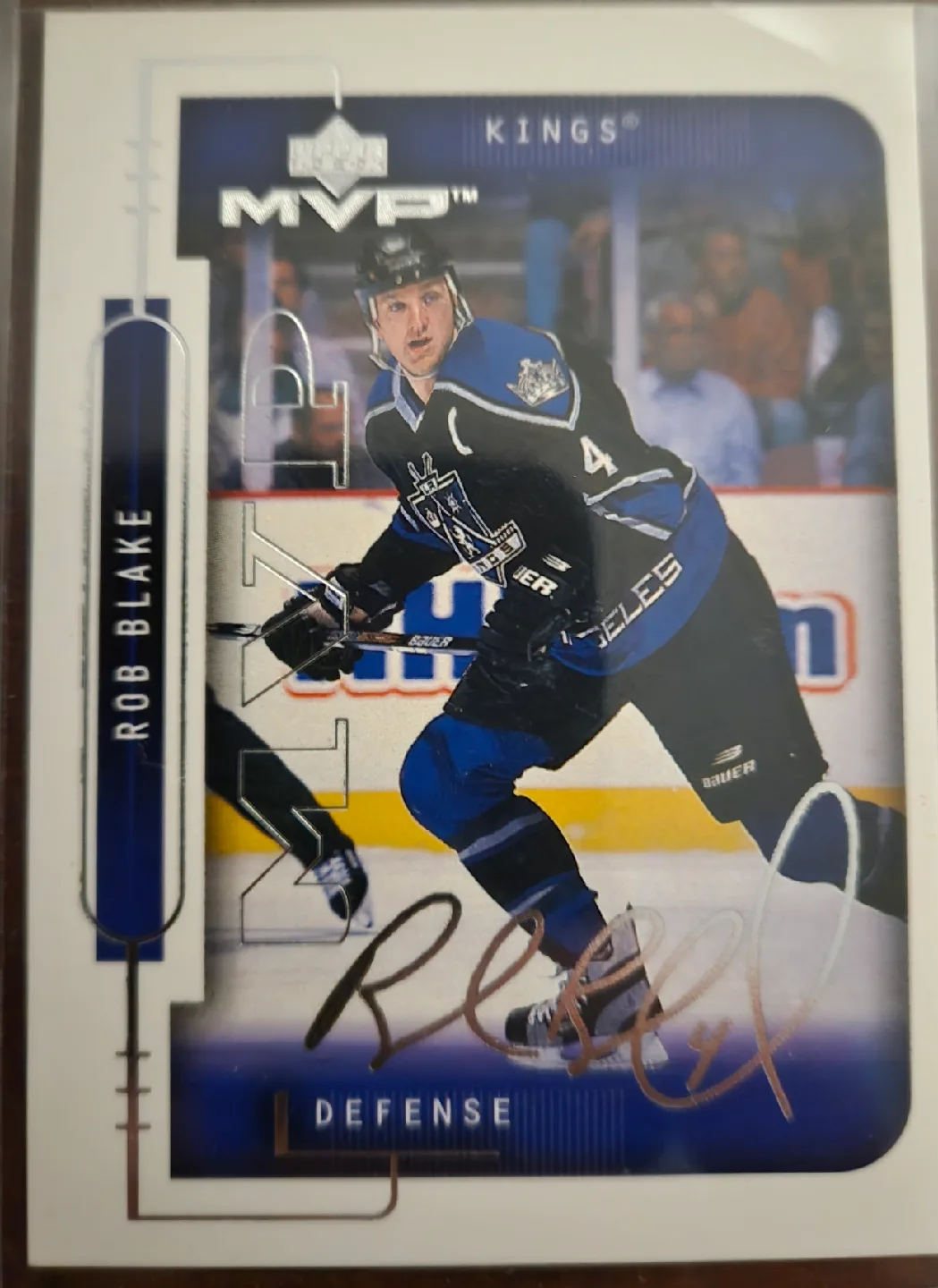 1999 U.D. MVP Hockey Cards - Silver Script Signatures, Gretzky. image indicator(4)