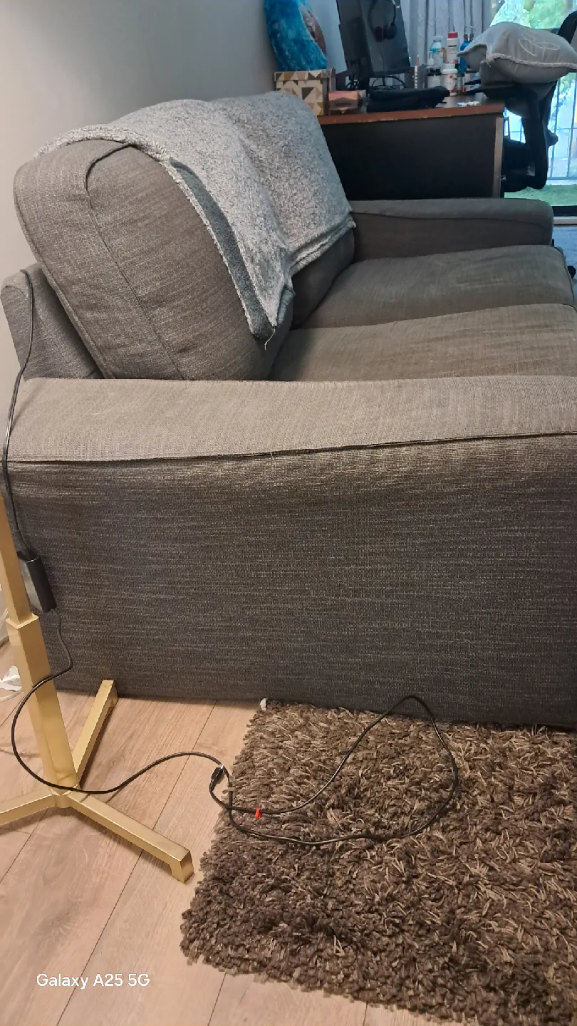 Grey 2-Seat Sofa image indicator(6)