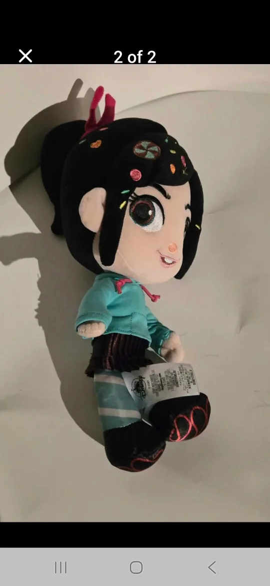 Disney Vanellope Von Schweetz Plush Doll image indicator(2)