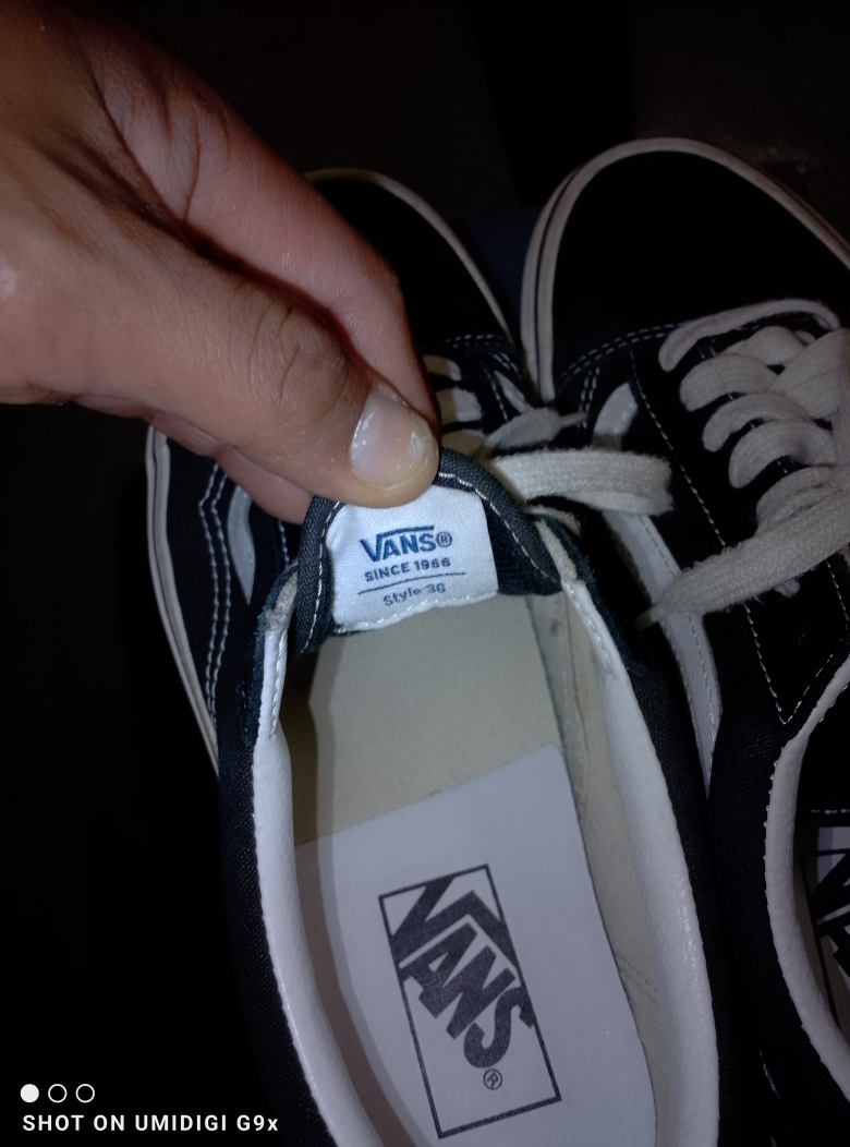 Vans Style 36 Black/White, Size 8 US Men - photo 3
