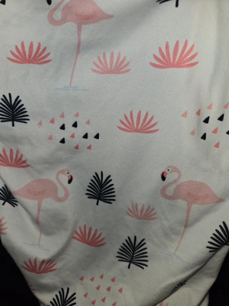 Floral & Flamingo Baby Bassinet cover image indicator(2)