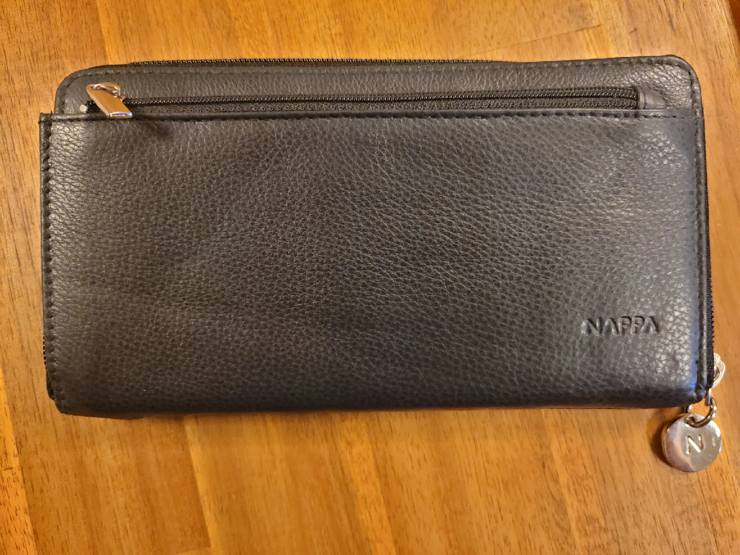 Black Leather Wallet - NEW!!! thumbnail