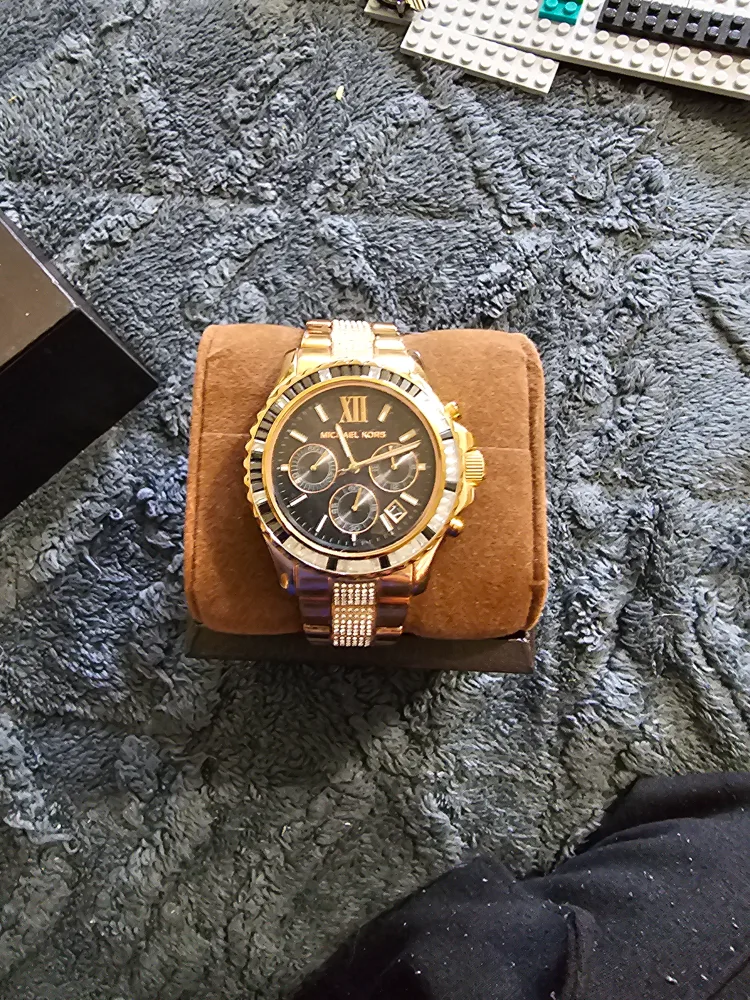 Michael Kors Gold Women's Watch with Box thumbnail