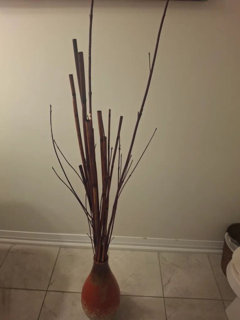 Decorative Vase with Sticks image indicator(6)