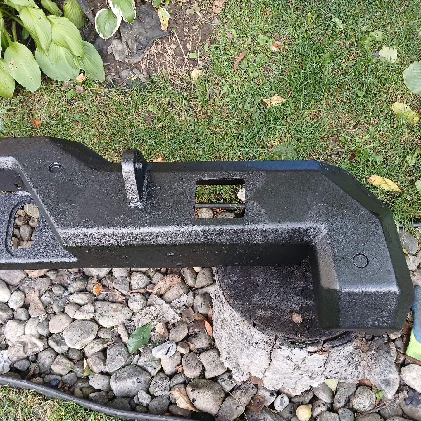 Tacoma TRD off Road Black Iron Bumper image indicator(3)