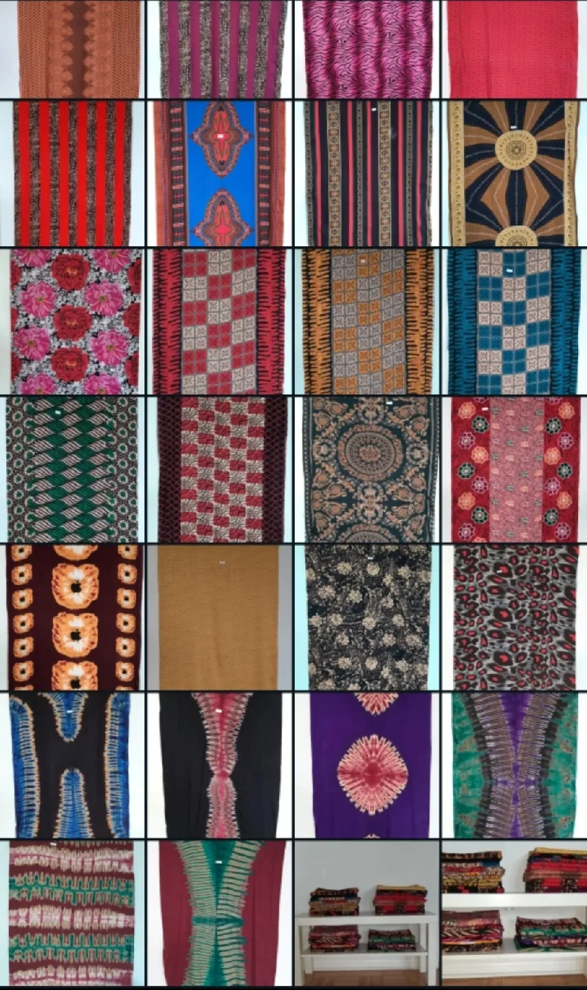 Various Colorful Patterned Caftan Dresses thumbnail