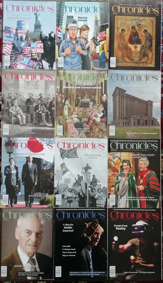Chronicles: A Magazine of American Culture - 2015 back issues thumbnail