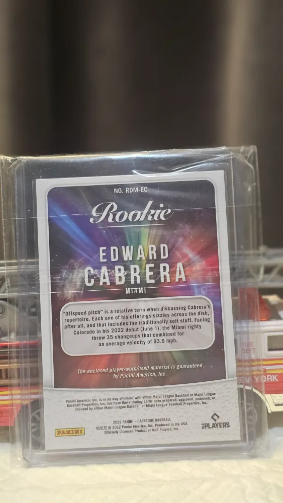 Edward Cabrera Rookie Card image indicator(2)