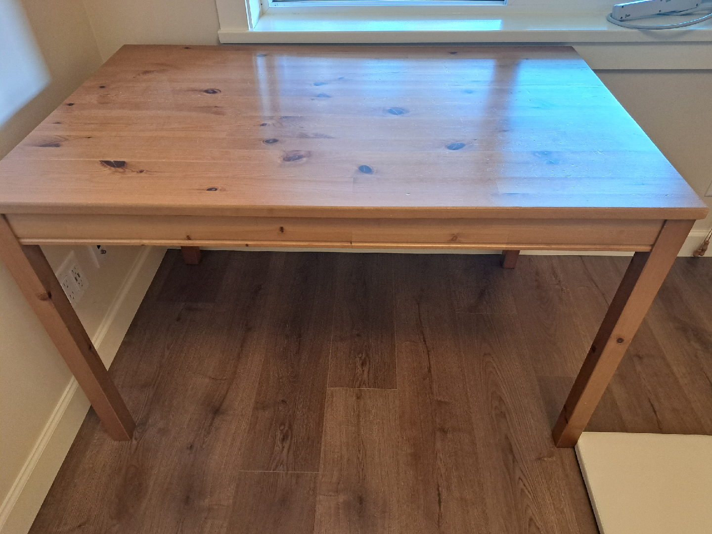 Ikea Solid Wood Dining Table - photo 2
