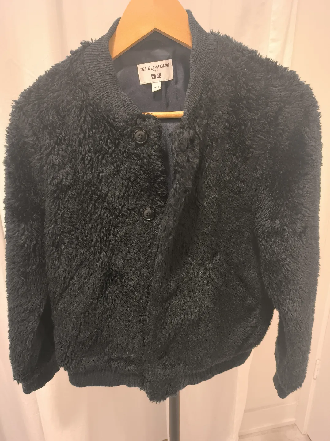Uniqlo Black Fleece Jacket - Size S thumbnail
