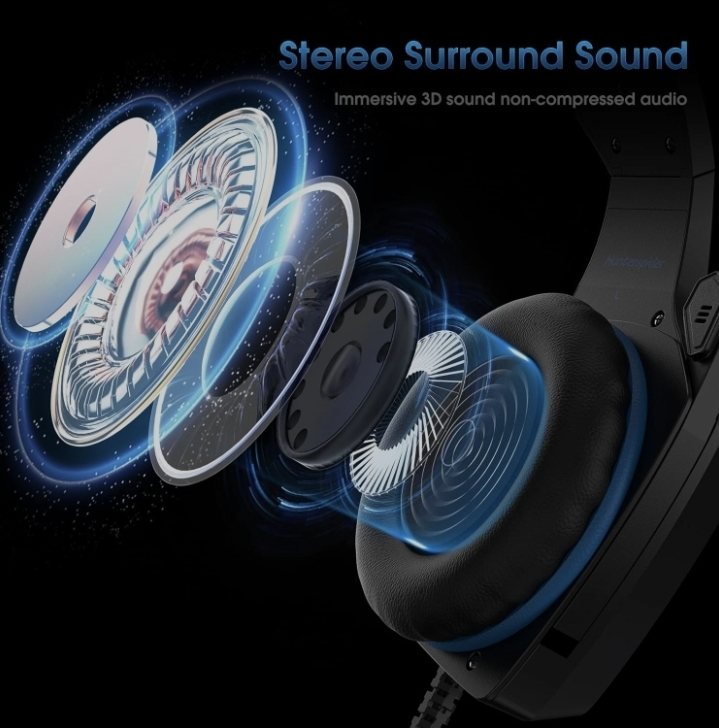Hunterspider Gaming Headset Headphones - photo 2