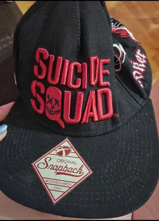Suicide Squad Joker Snapback Hat - Bioworld Merch thumbnail