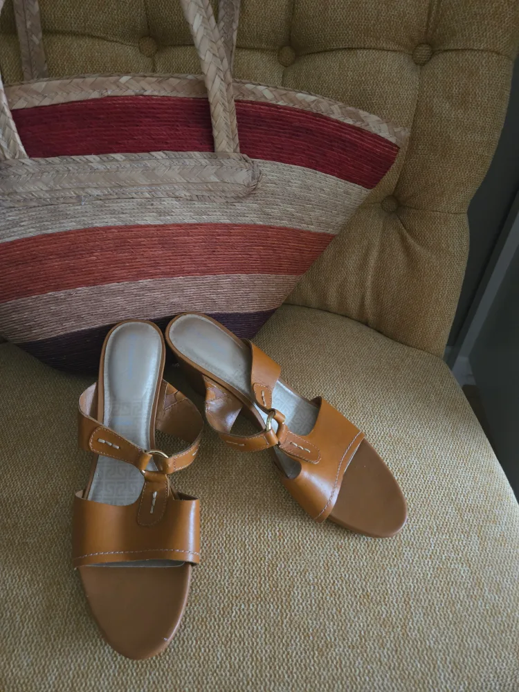 Leather Sandals/ Manchin bag thumbnail