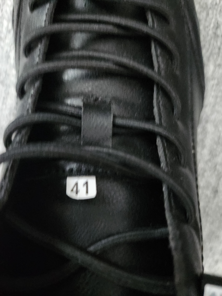 LDECK Black Leather Shoes - Size 41 - photo 5