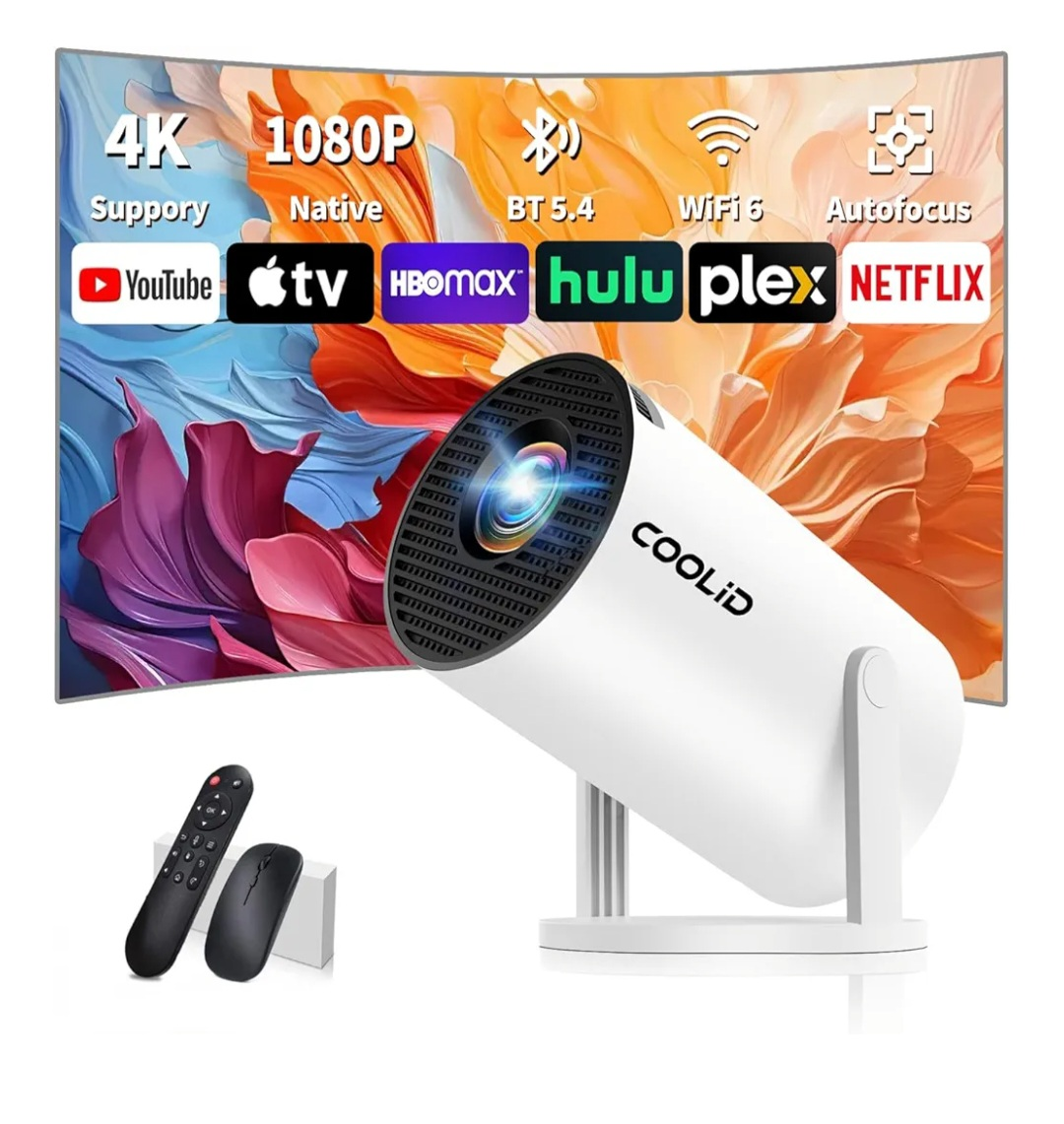 COOLLID 1080P Smart Mini Projector