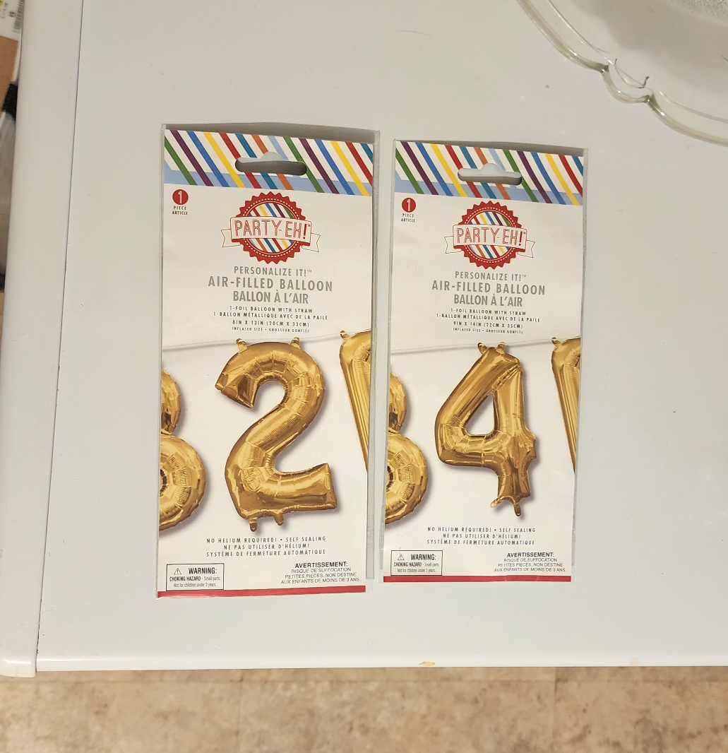2 & 4 Balloons