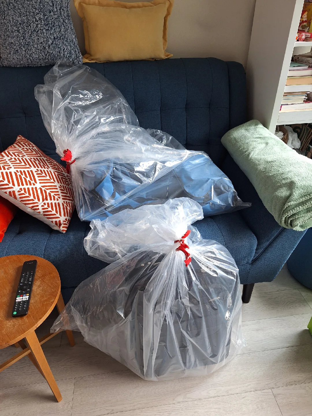 4x DAWRIS Extra Large Clear Plastic Storage Bags image indicator(3)