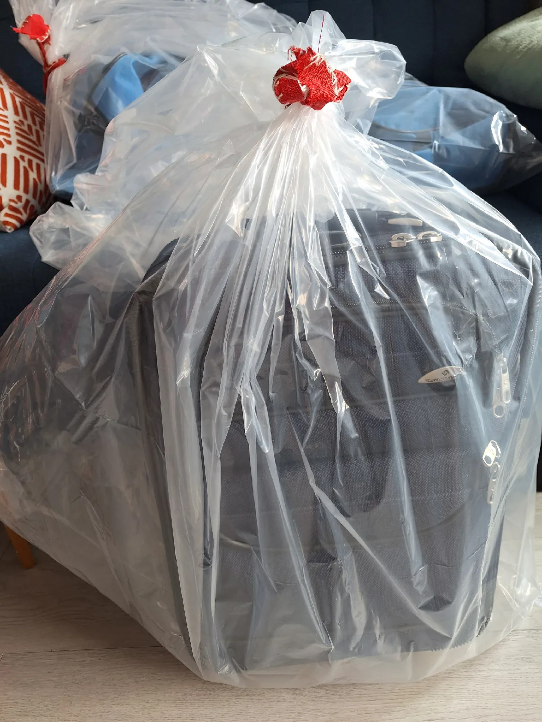 4x DAWRIS Extra Large Clear Plastic Storage Bags image indicator(4)