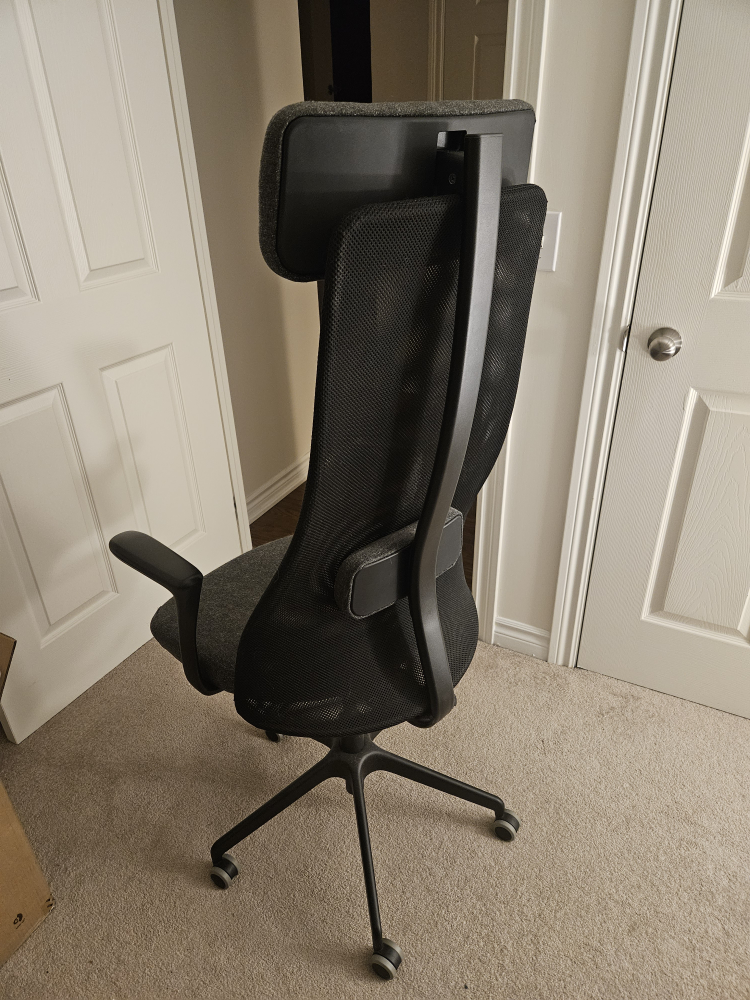 IKEA JARVFJALLET Grey Office Chair - photo 2