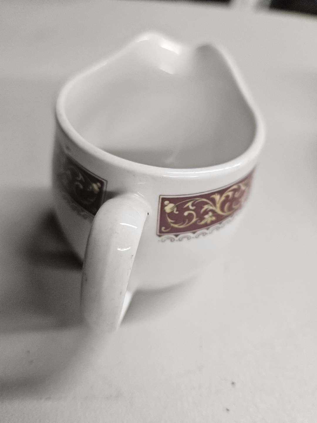 6 Steelite International Tea Cups and a Creamer. - photo 5