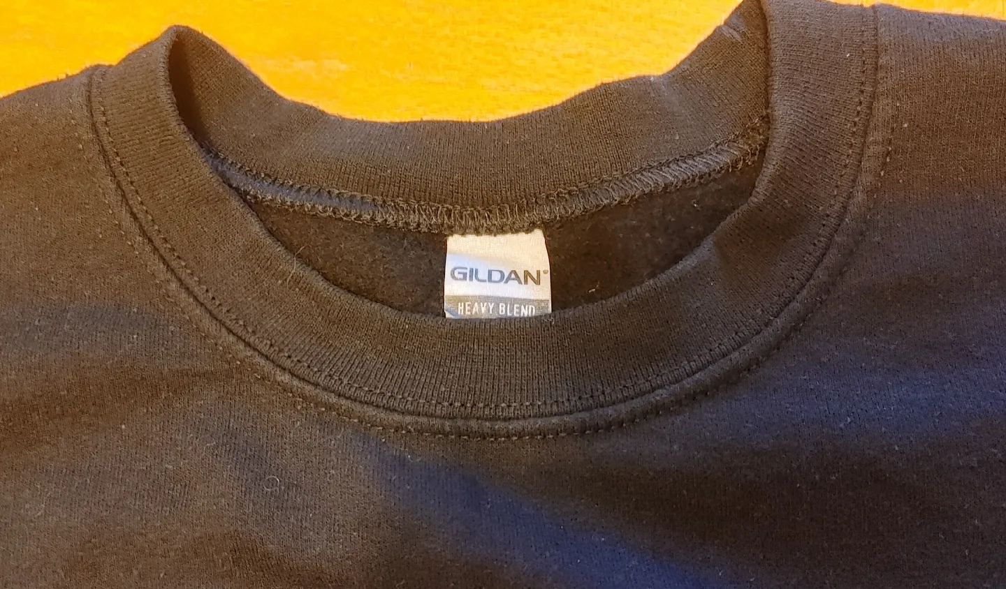 Gildan Heavy Blend Black Freddy Krueger Sweatshirt image indicator(4)