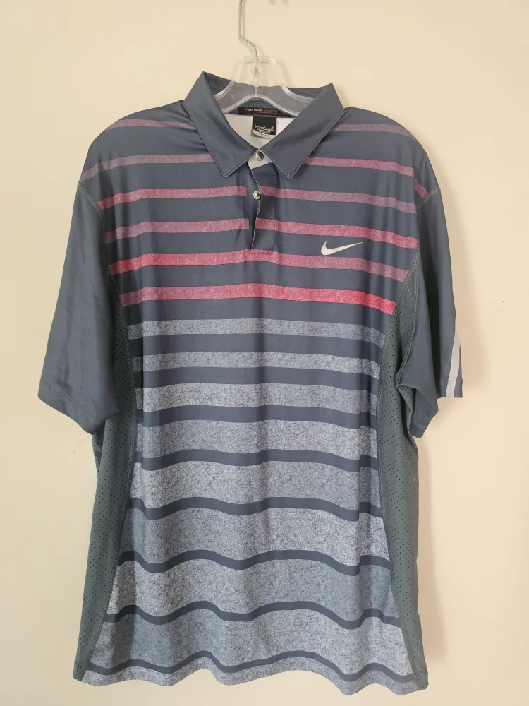 Nike Tiger Woods Collection Golf Polo - Size L thumbnail