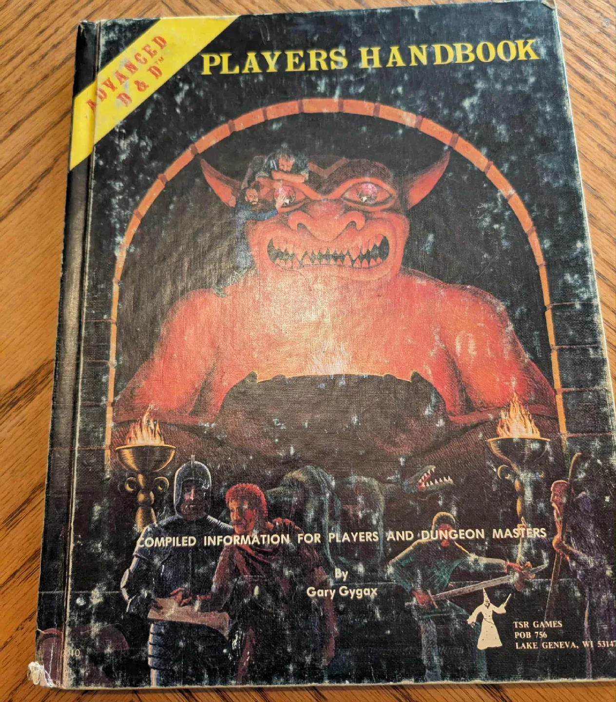 Advanced D&D Players Handbook by Gary Gygax thumbnail