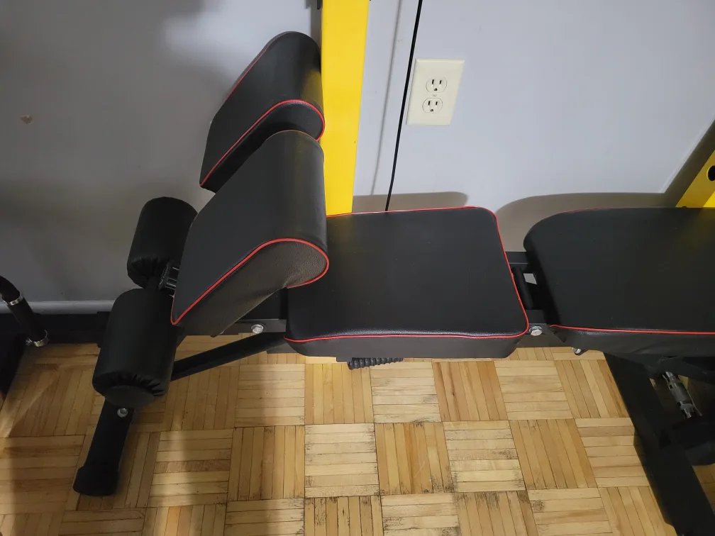 Weight Bench - Black and Red thumbnail