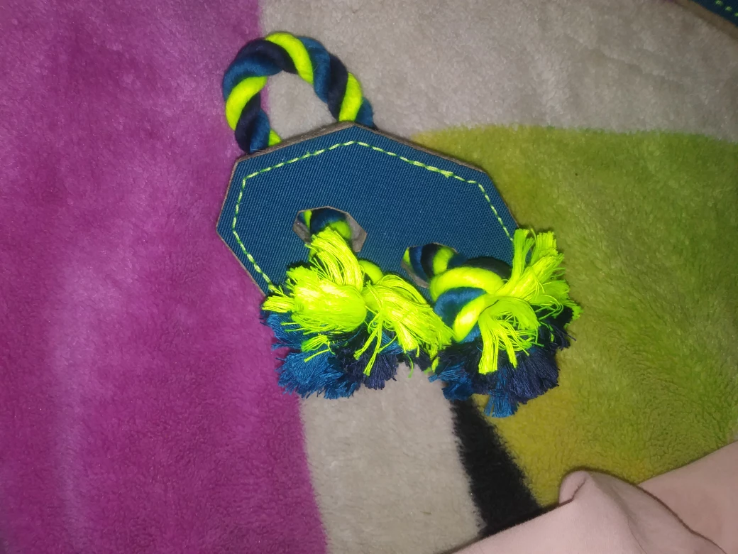 Dog Toy with Rope and Tassels