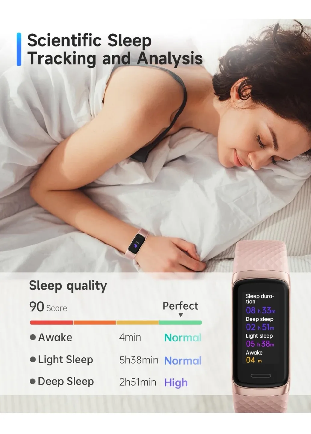 TOOBUR Fitness Tracker Watch - black image indicator(4)