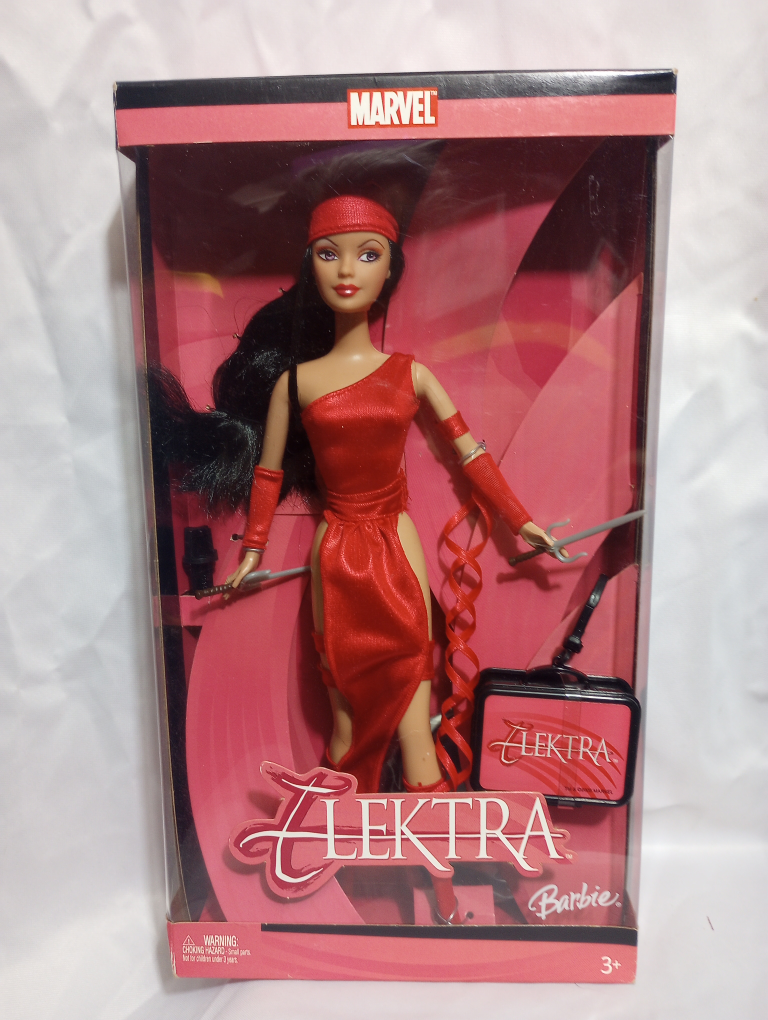 Marvel Barbie Elektra and Invisible Woman Dolls - photo 4
