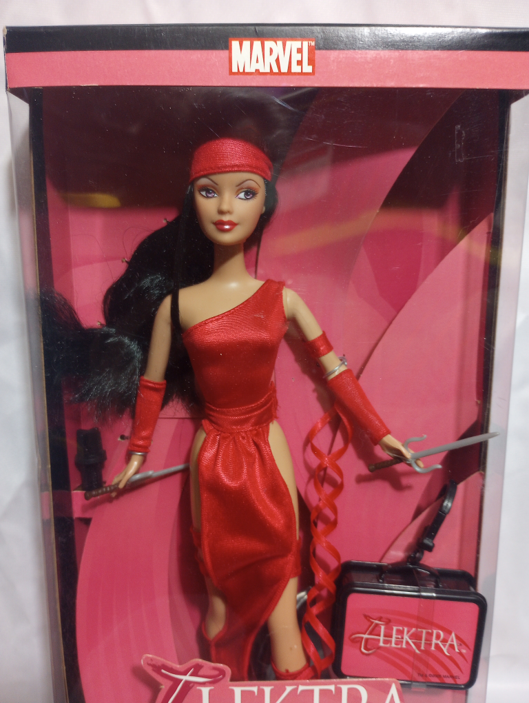 Marvel Barbie Elektra and Invisible Woman Dolls - photo 5