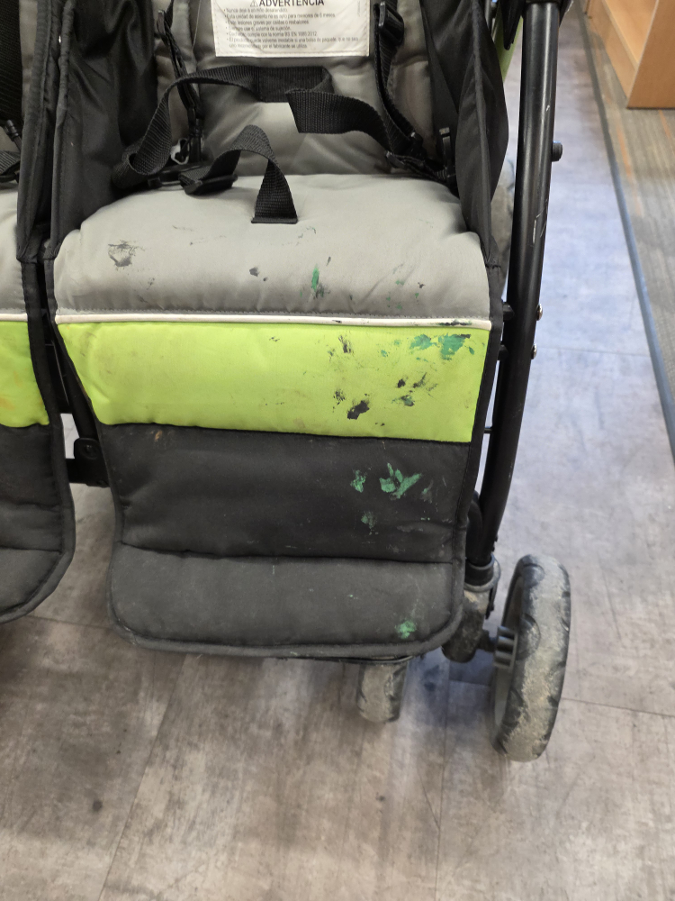 4 Kids Stroller - Green & Black - photo 2