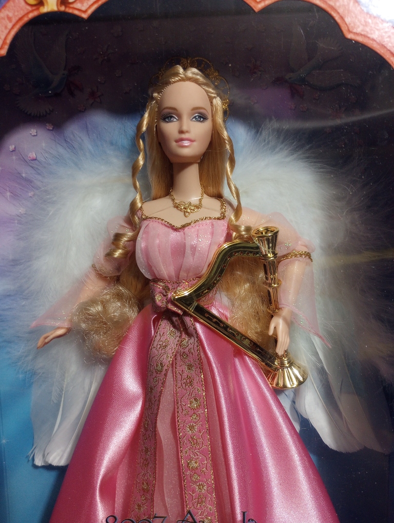 2007 Angel Barbie Doll - Pink Label - photo 2