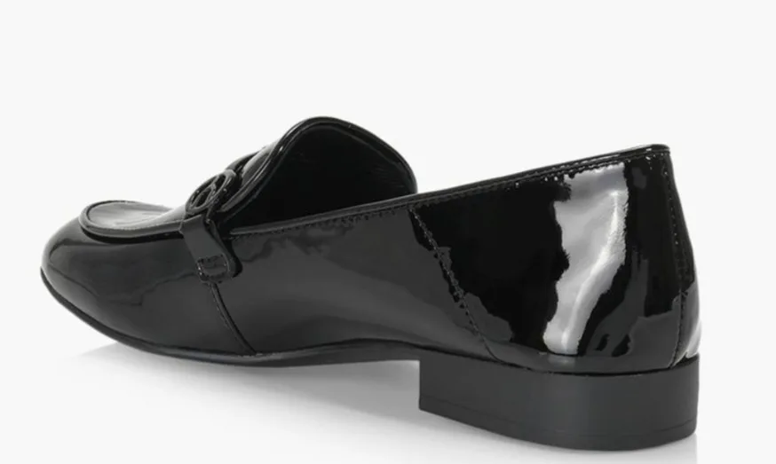 Wishbone By Browns Shoes Black Patent Loafers - Size 9M image indicator(7)