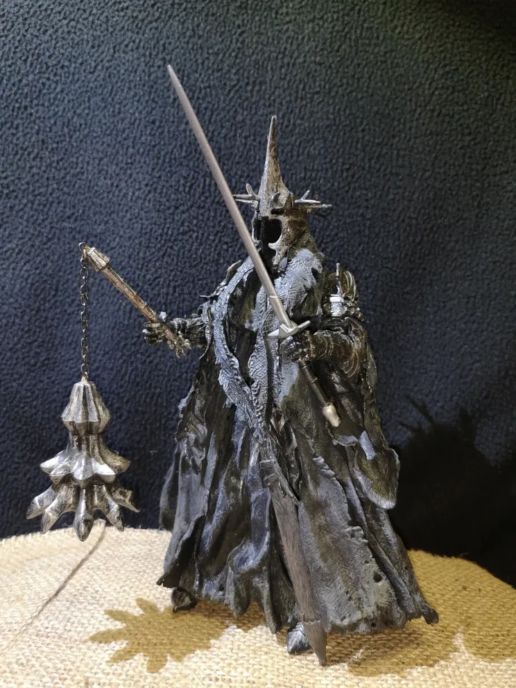 8" LotR ~ Morgul Lord Witch King ~ Lord of the Rings thumbnail