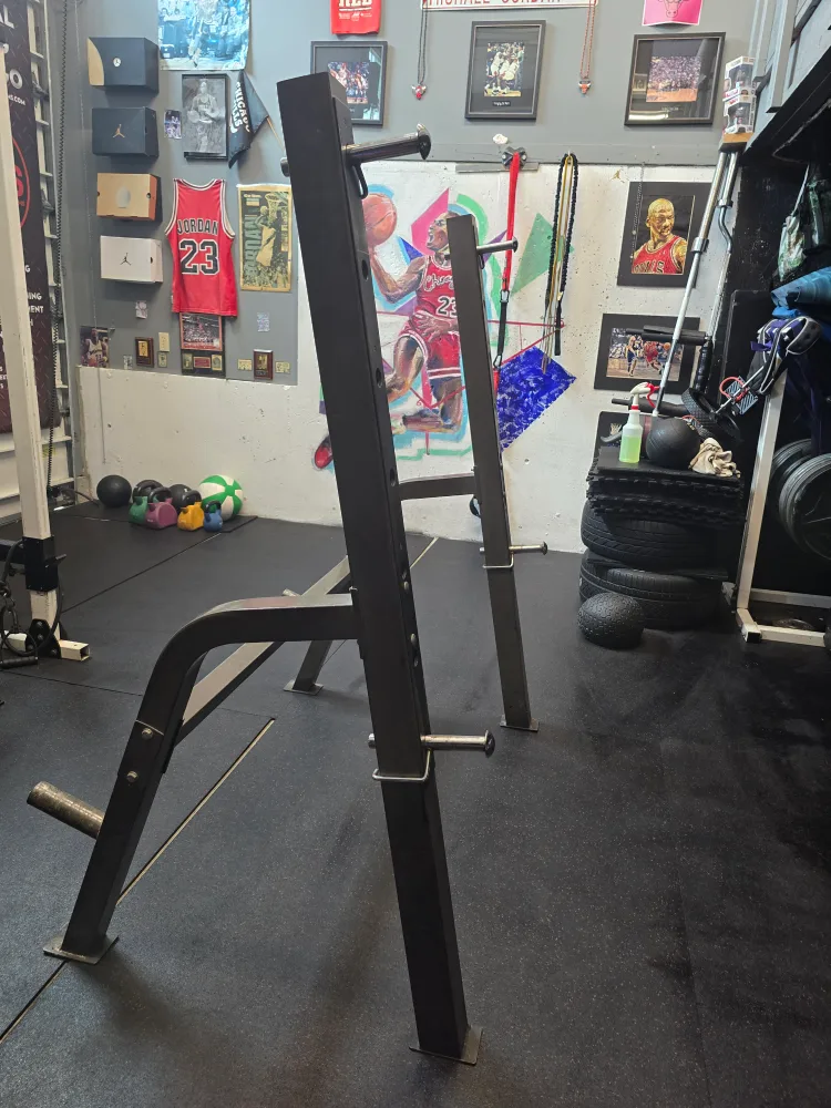 Steel commeercial grade Weight Lifting Squat/Press  Rack image indicator(2)