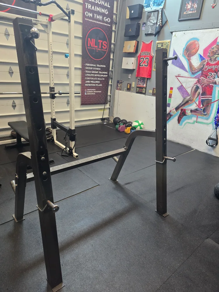 Steel commeercial grade Weight Lifting Squat/Press  Rack image indicator(3)