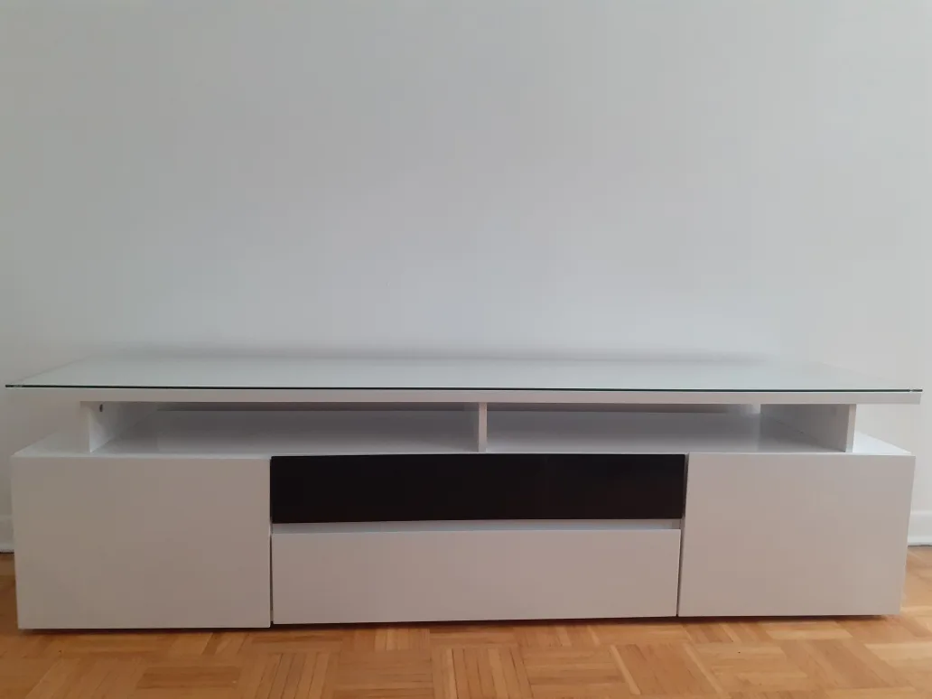 White TV Stand thumbnail
