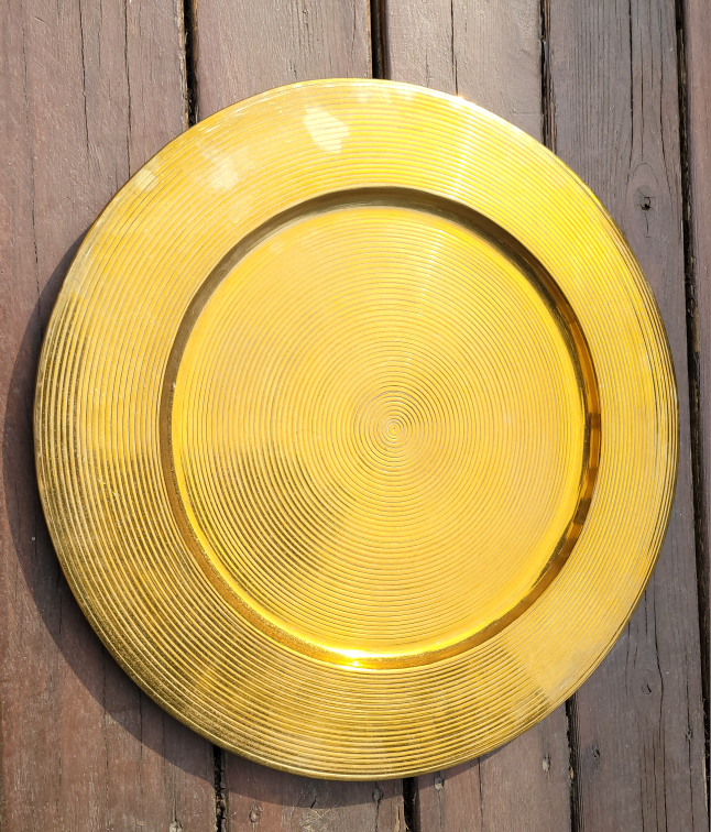 Gold Charger Plate