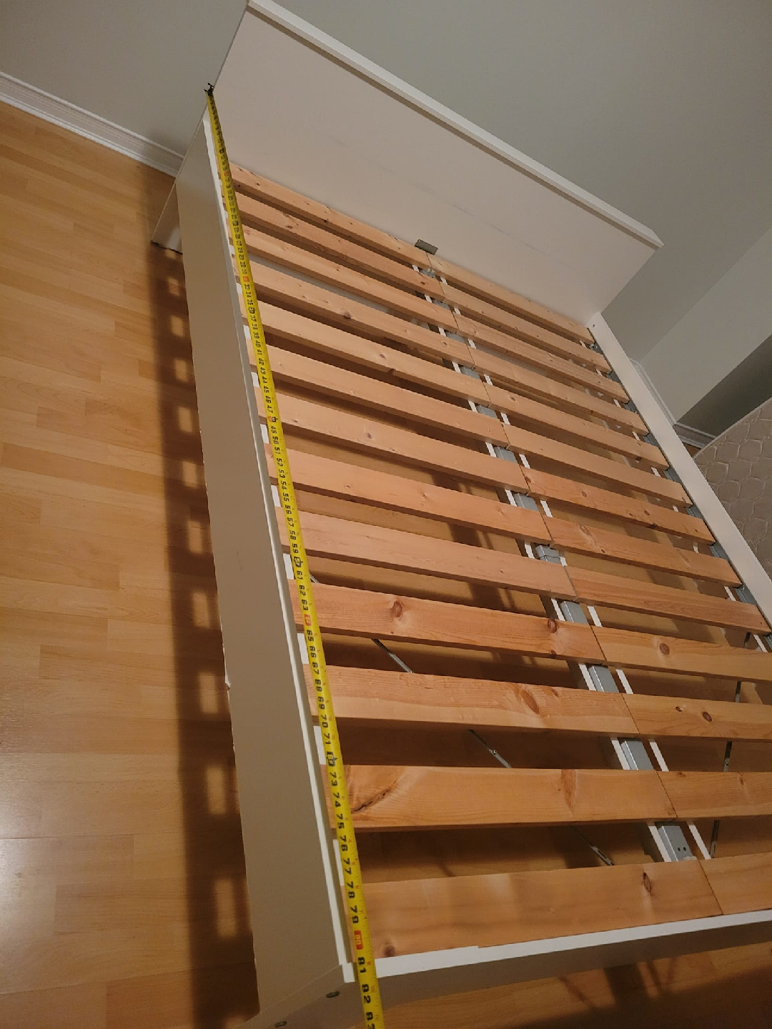 White Queen Bed Frame - photo 4