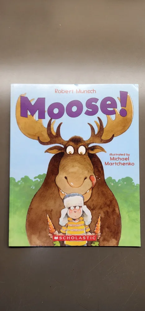 Moose! by Robert Munsch thumbnail