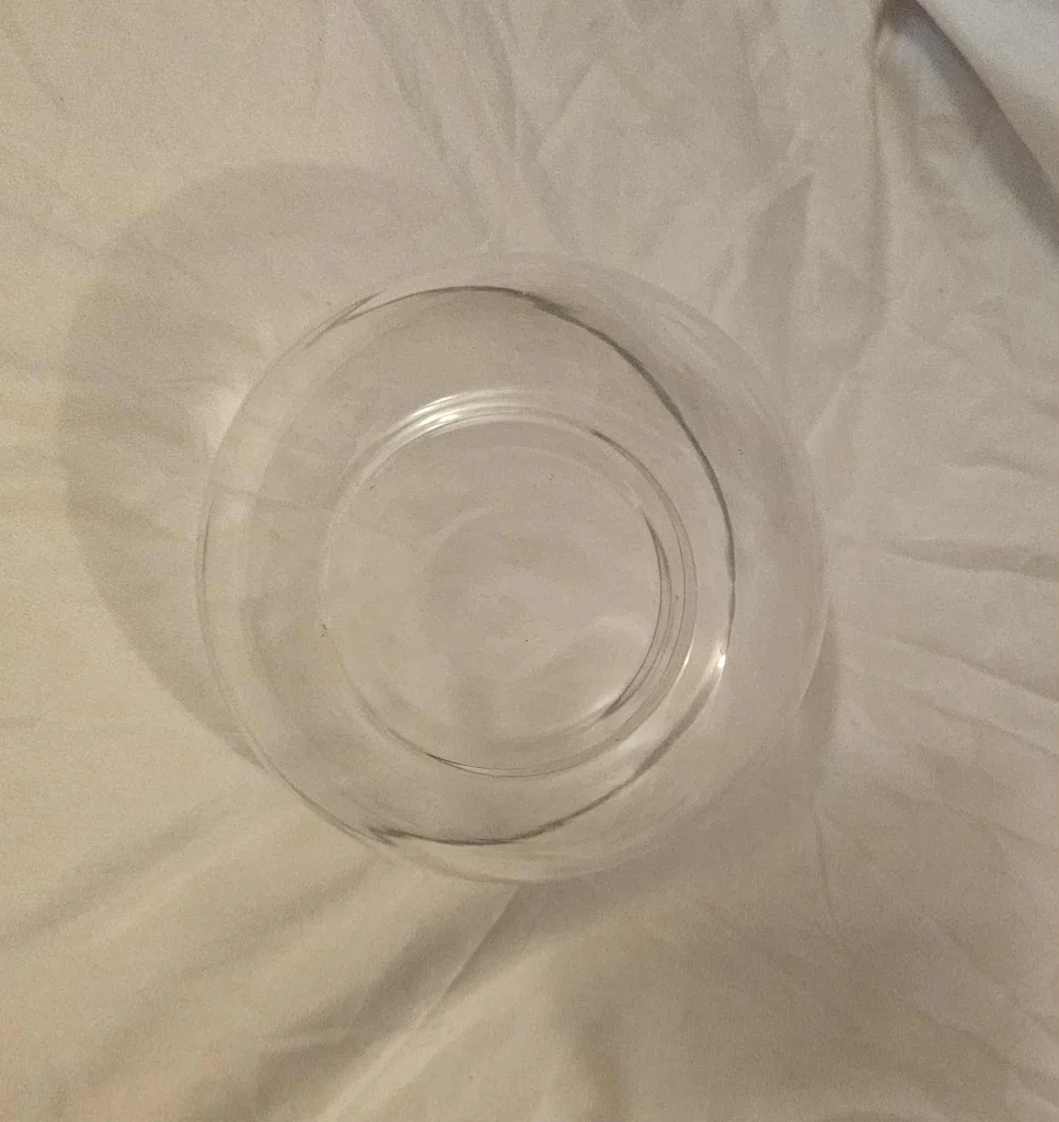 Small Tilted Glass Bowl Vase image indicator(6)