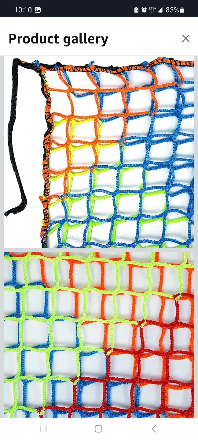 Kids Playground Safety Net, Multicolor brand new image indicator(2)